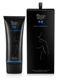 Возбуждающий крем для мужчин Nuit Ardente Creme Performante Plaisirs Secrets - 60 мл. - Plaisir Secret - купить с доставкой в Люберцах