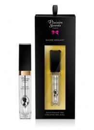 Стимулирующий блеск для губ Baiser Brulant Gloss Plaisirs Secrets - 7 мл. - Plaisir Secret - купить с доставкой в Люберцах