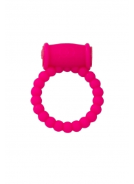 Розовое виброкольцо на пенис A-toys из силикона - A-toys - в Люберцах купить с доставкой