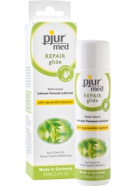 Регенирирующий лубрикант с гиалуроновой кислотой pjur MED Repair glide - 100 мл. - Pjur - купить с доставкой в Люберцах