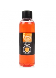 Массажное масло Eros exotic с ароматом персика - 75 мл. - Биоритм - купить с доставкой в Люберцах