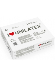 Ультратонкие презервативы Unilatex Ultra Thin - 144 шт. - Unilatex - купить с доставкой в Люберцах