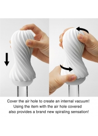 Мастурбатор FLEX Rocky Black с плотным рельефом - Tenga - в Люберцах купить с доставкой