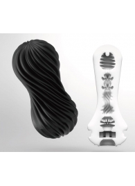Мастурбатор FLEX Rocky Black с плотным рельефом - Tenga - в Люберцах купить с доставкой