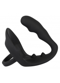 Эрекционное кольцо с подхватом мошонки и анальным отростком для воздействия на простату - Orion - в Люберцах купить с доставкой