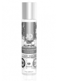 Массажный гель ALL-IN-ONE Massage Oil Sensual нейтральный - 30 мл. - System JO - купить с доставкой в Люберцах