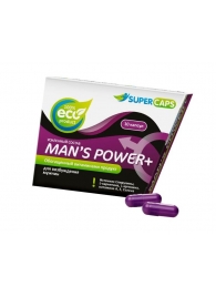 Капсулы для мужчин Man s Power+ с гранулированным семенем - 10 капсул (0,35 гр.) - SuperCaps - купить с доставкой в Люберцах