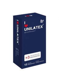 Ультрапрочные презервативы Unilatex Extra Strong - 12 шт. + 3 шт. в подарок - Unilatex - купить с доставкой в Люберцах