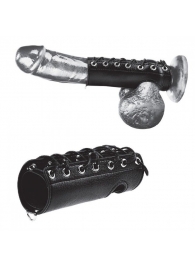 Сбруя на член на шнуровке 5  Cock Sheath - BlueLine - купить с доставкой в Люберцах