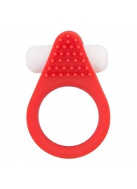 Красное эрекционное кольцо LIT-UP SILICONE STIMU RING 1 RED - Dream Toys - в Люберцах купить с доставкой