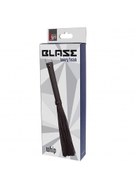 Чёрная плеть BLAZE WHIP BLACK - Dream Toys - купить с доставкой в Люберцах