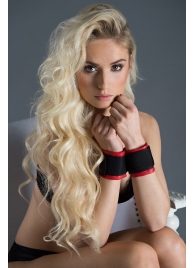 Полиуретановые манжеты для фиксации рук вместе Bound Together Wrist Restraints - Blush Novelties - купить с доставкой в Люберцах