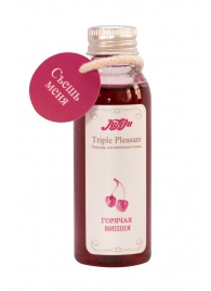 Эликсир Triple Pleasure  Горячая вишня  - 65 гр. - JULEJU - купить с доставкой в Люберцах