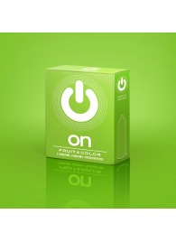 Цветные ароматизированные презервативы ON) Fruit   Color - 3 шт. - ON) - купить с доставкой в Люберцах