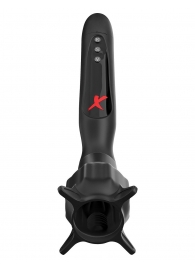 Чёрный вибростимулятор для головки члена с эффектом всасывания Vibrating Roto-Sucker - Pipedream - в Люберцах купить с доставкой