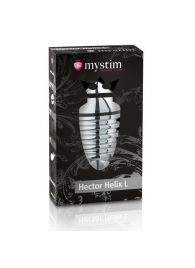 Анальный плаг для электростимуляции Hector Helix Buttplug L - 11,5 см. - MyStim - купить с доставкой в Люберцах