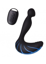 Чёрно-синий массажер простаты Erotist Third - Erotist Adult Toys - в Люберцах купить с доставкой