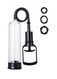 Вакуумная помпа A-toys с уплотнителем и эрекционными кольцами - A-toys - в Люберцах купить с доставкой