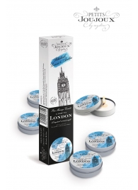 Набор из 5 свечей Petits Joujoux London с ароматом ревеня, амбры и чёрной смородины - MyStim - купить с доставкой в Люберцах