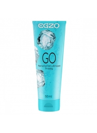 Пролонгирующий лубрикант на водной основе Egzo Go - 50 мл. - EGZO - купить с доставкой в Люберцах