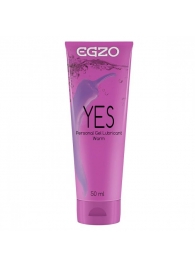 Согревающий лубрикант на водной основе Egzo Yes - 50 мл. - EGZO - купить с доставкой в Люберцах