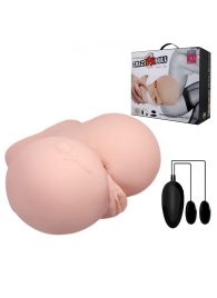 Вагина и анус с вибрацией CrazyBull Vagina and Ass - Baile - в Люберцах купить с доставкой