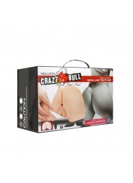 Вагина и попка с вибрацией CRAZY BULL - Baile - в Люберцах купить с доставкой
