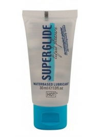 Гель-смазка на водной основе для чувствительной кожи Superglide - 30 мл. - HOT - купить с доставкой в Люберцах