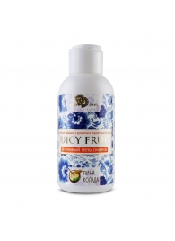 Интимный гель на водной основе JUICY FRUIT с ароматом пина колада - 100 мл. - БиоМед - купить с доставкой в Люберцах