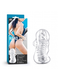 Прозрачный мастурбатор M for Men Hand Tool - Blush Novelties - в Люберцах купить с доставкой