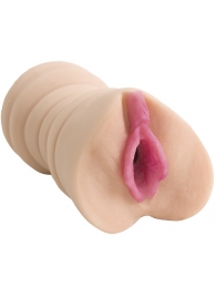 Мастурбатор-вагина Sasha Grey UltraSKYN Cream Pie Pocket Pussy - Doc Johnson - в Люберцах купить с доставкой
