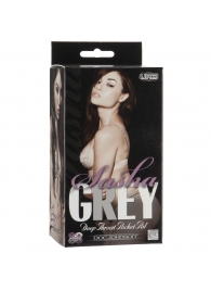 Мастурбатор-ротик с язычком SASHA GREY - Doc Johnson - в Люберцах купить с доставкой