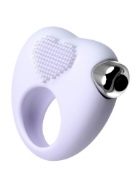 Белое виброкольцо для продления полового акта JOS MOYS - JOS - в Люберцах купить с доставкой