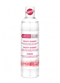 Лубрикант на водной основе с ароматом вишни FRUITY CHERRY - 300 мл. - Waterglide - купить с доставкой в Люберцах