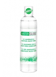 Гель-смазка 2-в-1 MASSAGE   LUBRICANT ALOE VERA - 300 мл. - Waterglide - купить с доставкой в Люберцах