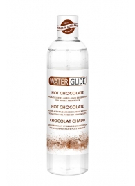 Лубрикант на водной основе с ароматом шоколада HOT CHOCOLATE - 300 мл. - Waterglide - купить с доставкой в Люберцах
