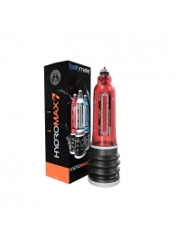 Красная гидропомпа HydroMAX7 - Bathmate - в Люберцах купить с доставкой