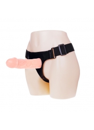 Телесный фаллоимитатор на трусиках Jessica Strap-On - 15,5 см. - Baile - купить с доставкой в Люберцах