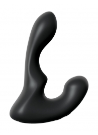 Черный анальный вибростимулятор P-Spot Milker - 14 см. - Pipedream - в Люберцах купить с доставкой