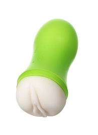 Мастурбатор-вагина A-Toys в зеленой колбе - A-toys - в Люберцах купить с доставкой