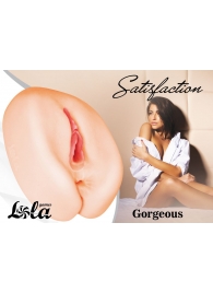 Мастурбатор с 2 тоннелями Satisfaction Gorgeous - Lola Games - в Люберцах купить с доставкой