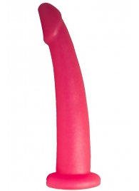 Розовый стимулятор простаты из геля - 18 см. - LOVETOY (А-Полимер) - в Люберцах купить с доставкой