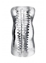 Прозрачный мастурбатор Lingam Asha - ToyFa - в Люберцах купить с доставкой