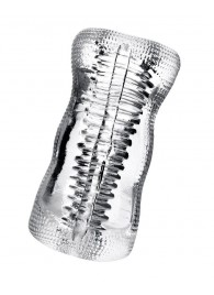 Прозрачный мастурбатор Lingam Asha - ToyFa - в Люберцах купить с доставкой