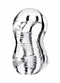 Прозрачный мастурбатор Lingam Indira - ToyFa - в Люберцах купить с доставкой