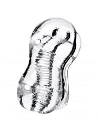 Прозрачный мастурбатор Lingam Indira - ToyFa - в Люберцах купить с доставкой