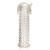 Закрытая прозрачная насадка на пенис Crystal Sleeve Faraon - 13,5 см. - Erowoman-Eroman - в Люберцах купить с доставкой