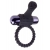 Черное эрекционное виброкольцо Vibrating Silicone Super Ring - Pipedream - в Люберцах купить с доставкой