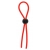 Красное эрекционное лассо с одной бусинкой-утяжкой STRETCHY THICK LASSO - Dream Toys - в Люберцах купить с доставкой