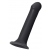 Черный фаллос на присоске Silicone Bendable Dildo L - 19 см. - Strap-on-me - купить с доставкой в Люберцах